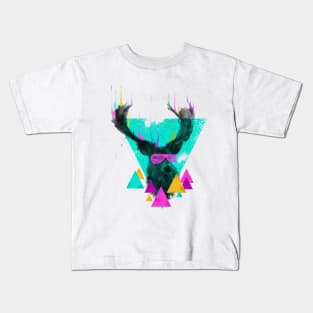 Retro Deer Kids T-Shirt